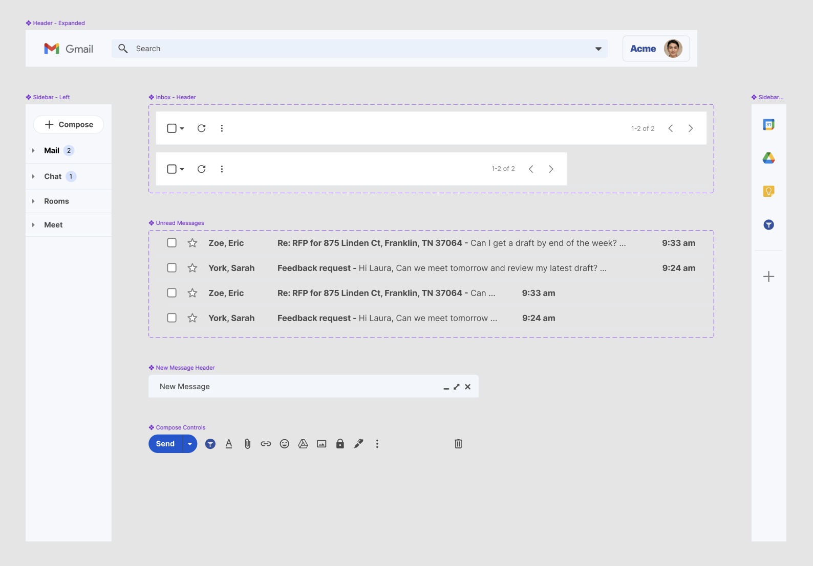 Figma components